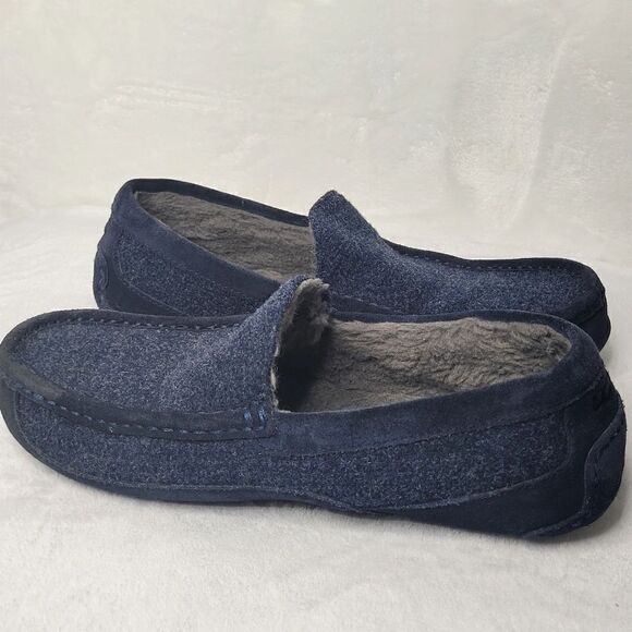 UGG Ascot Wool Sapphire‎ Slip Ons Size 9 main image 10